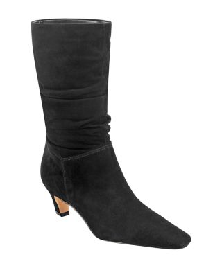 Women's Dalores Suede Kitten Heel Boots
