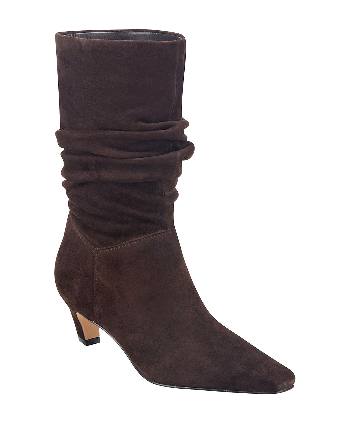 Marc Fisher Ltd. Women's Dalores Suede Kitten Heel Boots