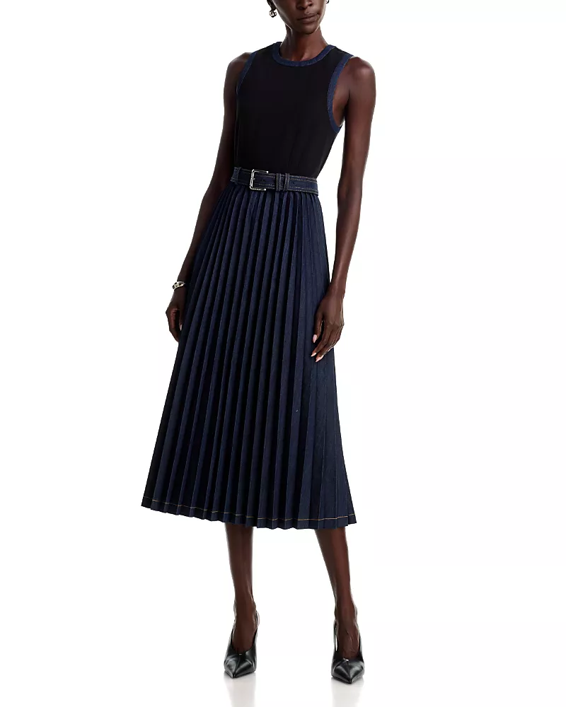 Cinq a Sept Ponte Crossbody Midi Dress