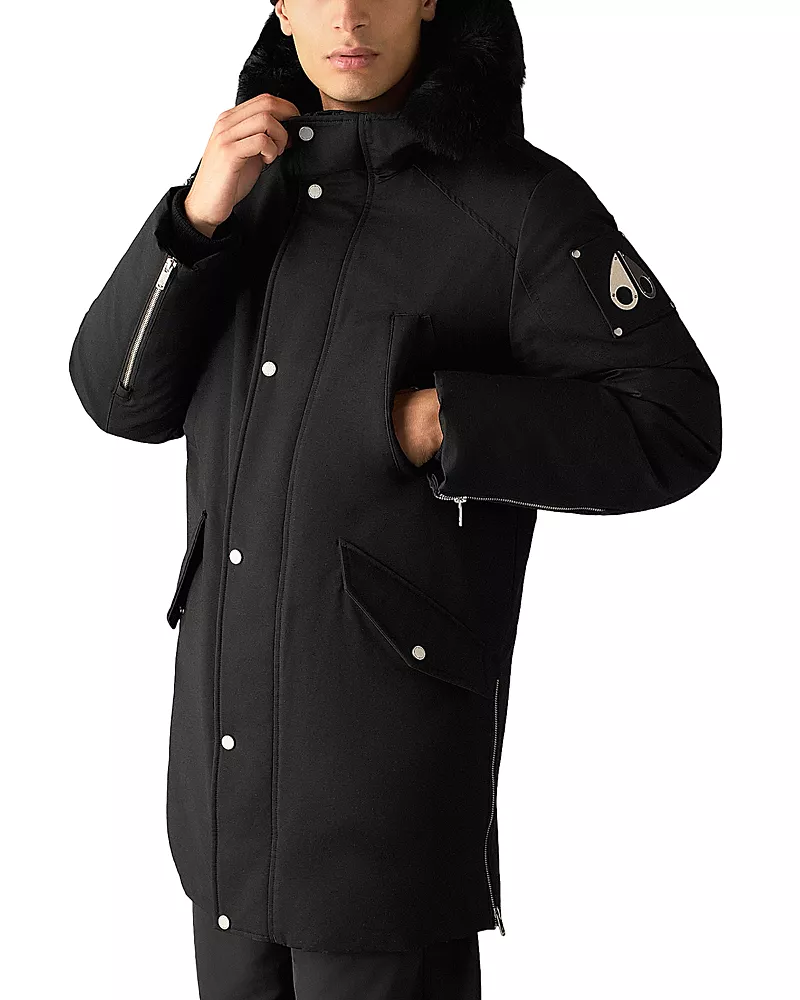 Moose Knuckles Stirling 2.0 Fur Trim Down Parka