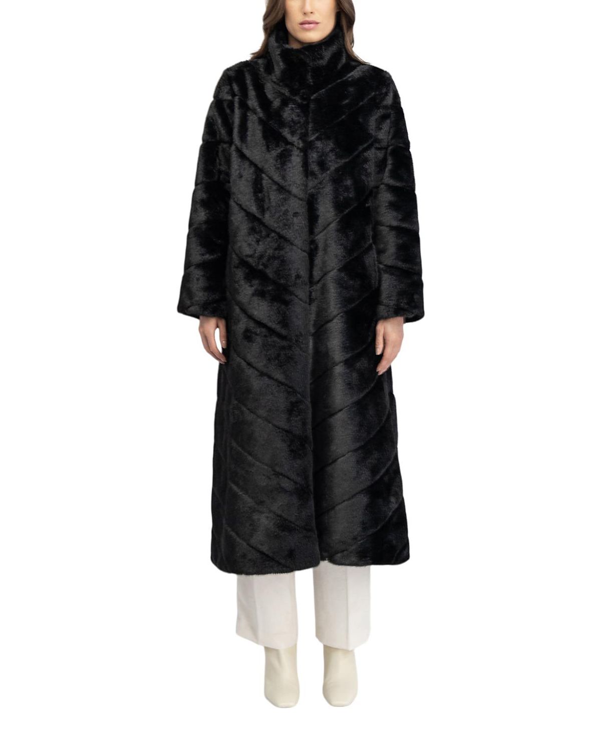 Lyla Grant Faux Fur Mink Coat