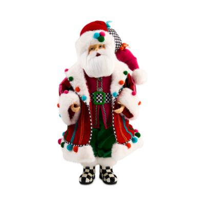 Confetti Christmas Fabric Santa Figure