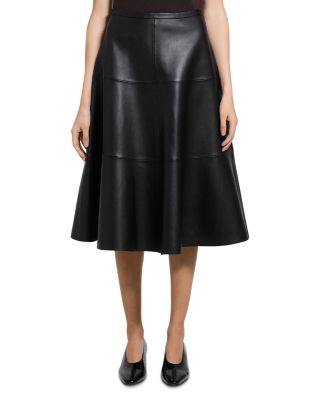 Leather Circle Skirt