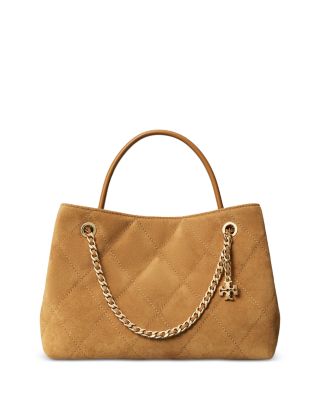 Fleming Suede Small Quilted Crossbody