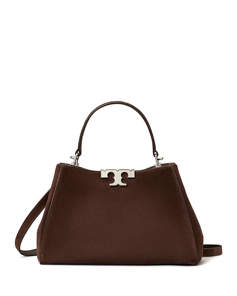 Tory Burch Eleanor Medium Suede Satchel · NO SIZE