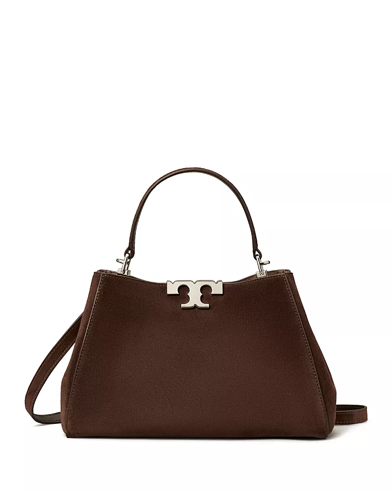 Tory Burch Eleanor Medium Suede Satchel