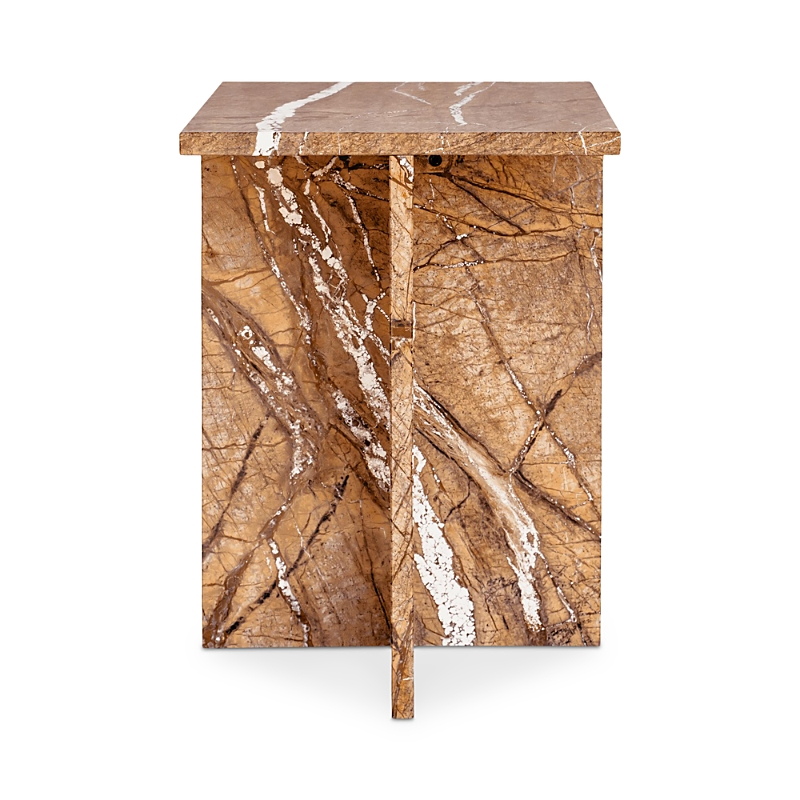 Hudson Park Collection Bellerose Marble Accent Table