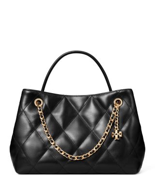 Tory Burch Fleming Small Quilted Leather Carryall