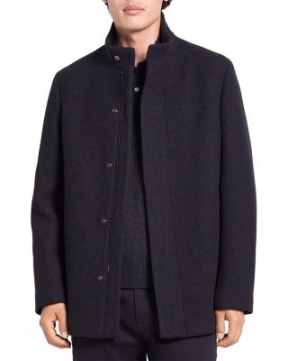 Clarence Wool Melton Coat