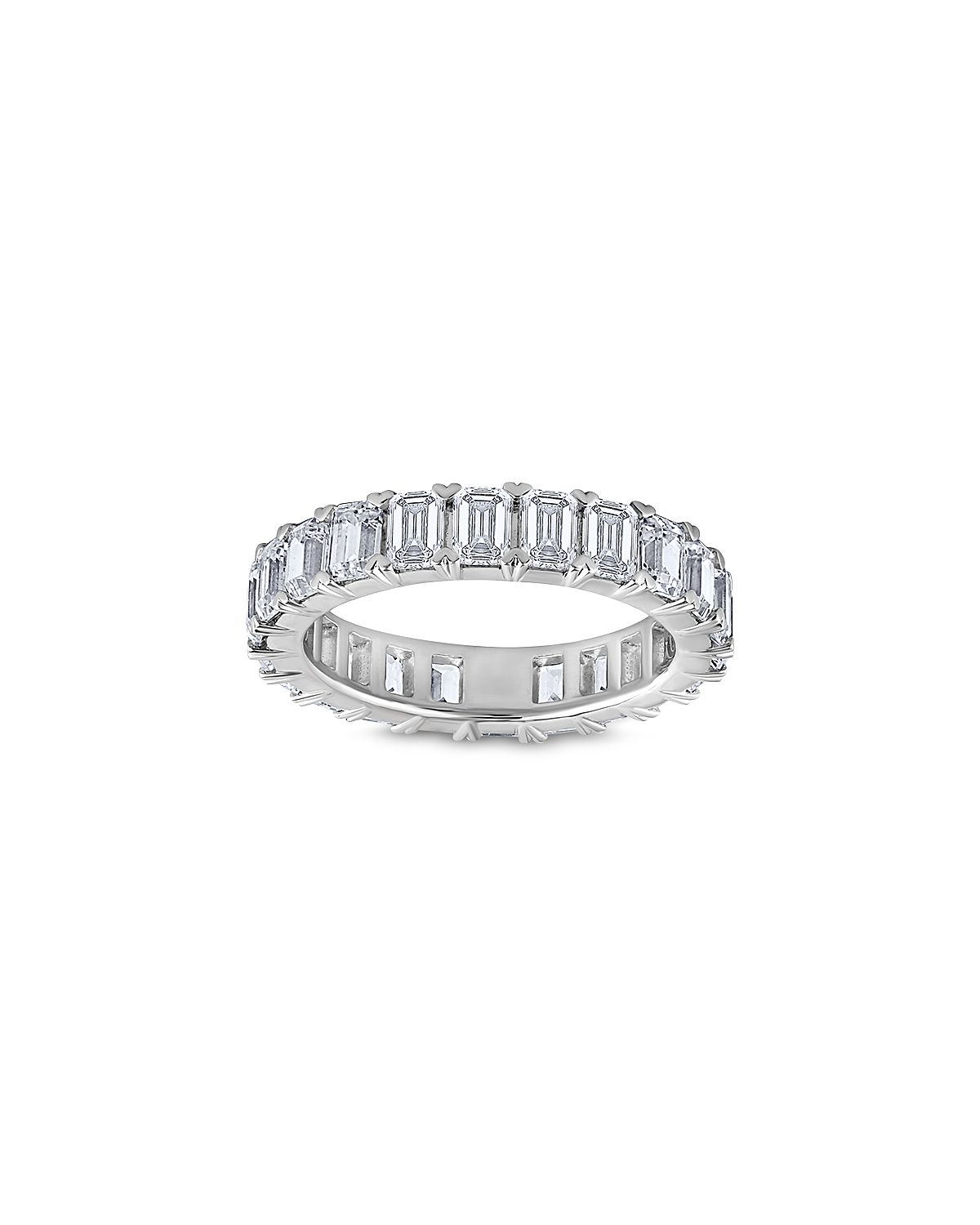 Bloomingdale's Fine Collection Diamond Emerald Cut Eternity Ring