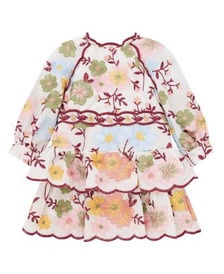  Girls' Penelope Cotton Embroidered Mini Dress - Baby