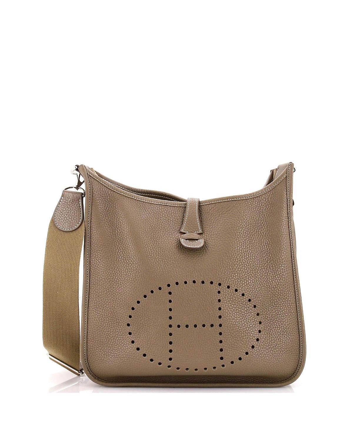 Pre-Owned HERMES Pm Evelyne Bag Gen Iii Clemence