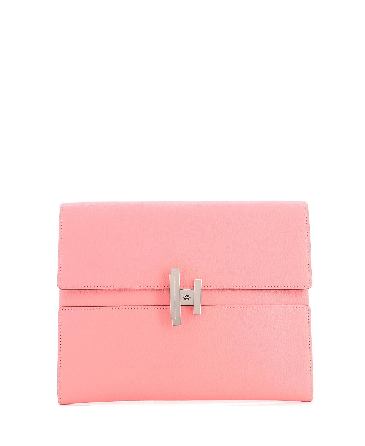 Pre-Owned HERMES Cinhetic Clutch Chevre Mysore