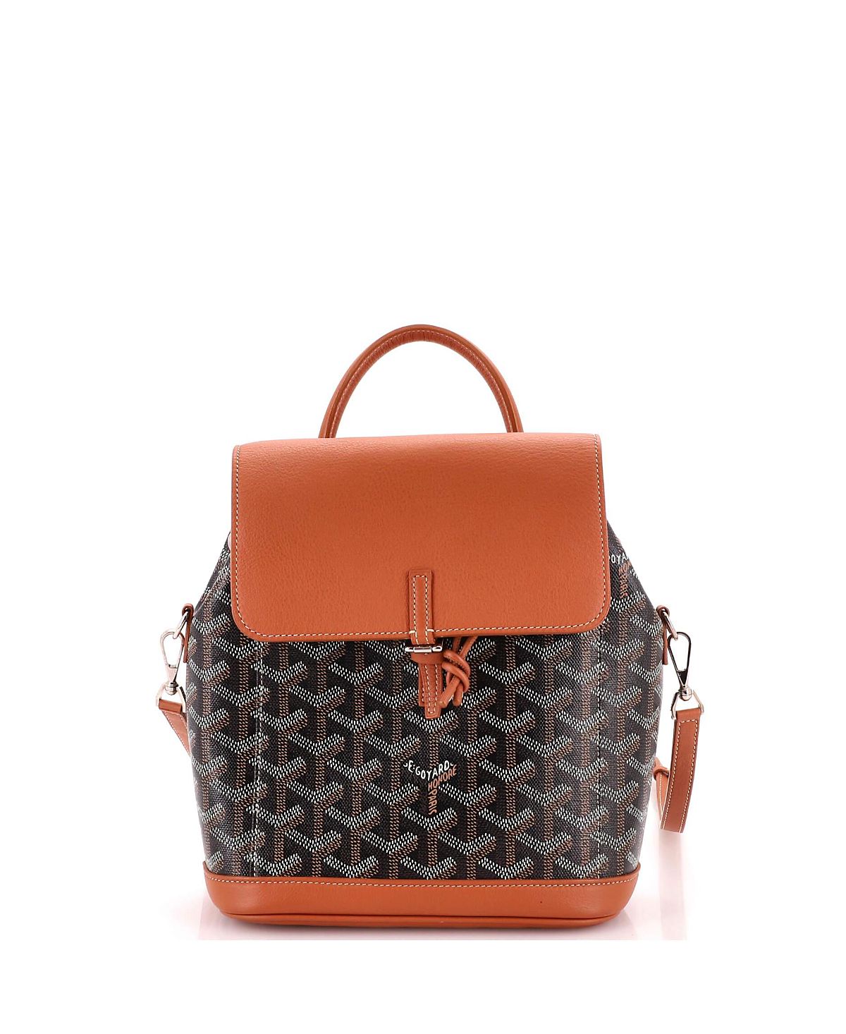 Pre-Owned Goyard Mini Alpin Backpack Coated Canvas
