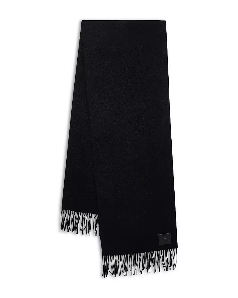 Anine Bing Augustina Fringed Wool Scarf