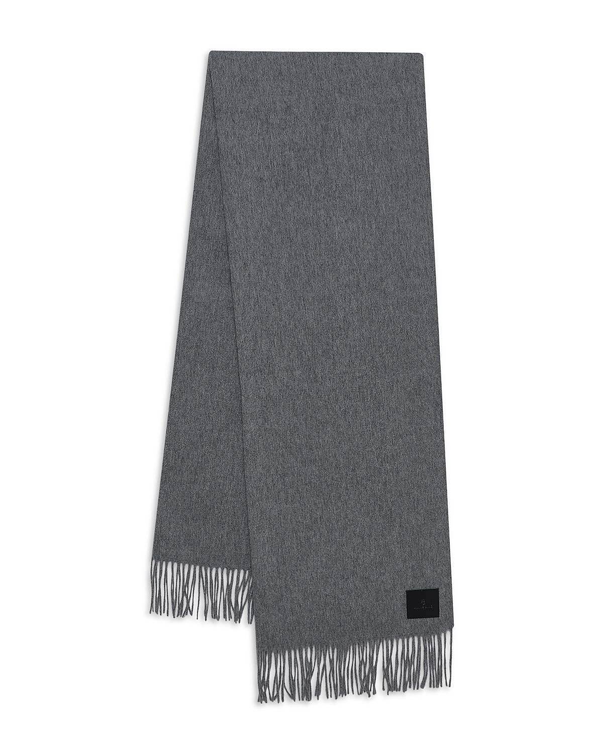 Anine Bing Augustina Fringed Wool Scarf