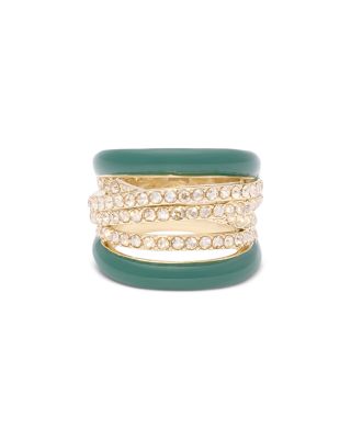 Mila Pav&eacute; Stacked Ring