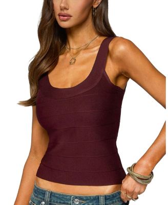Akina Bandage Knit Tank Top