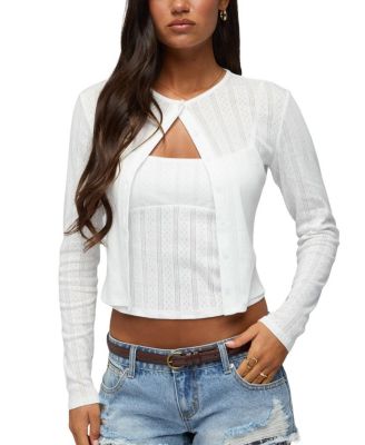 Adie Pointelle Cardigan