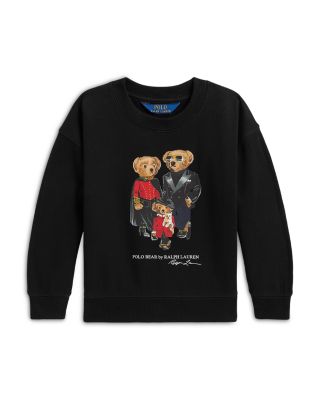 Girls' Polo Bear Family Sweatshirt - Little Kid