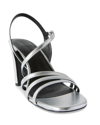 Women's Strappy Leather Slingback Sandals