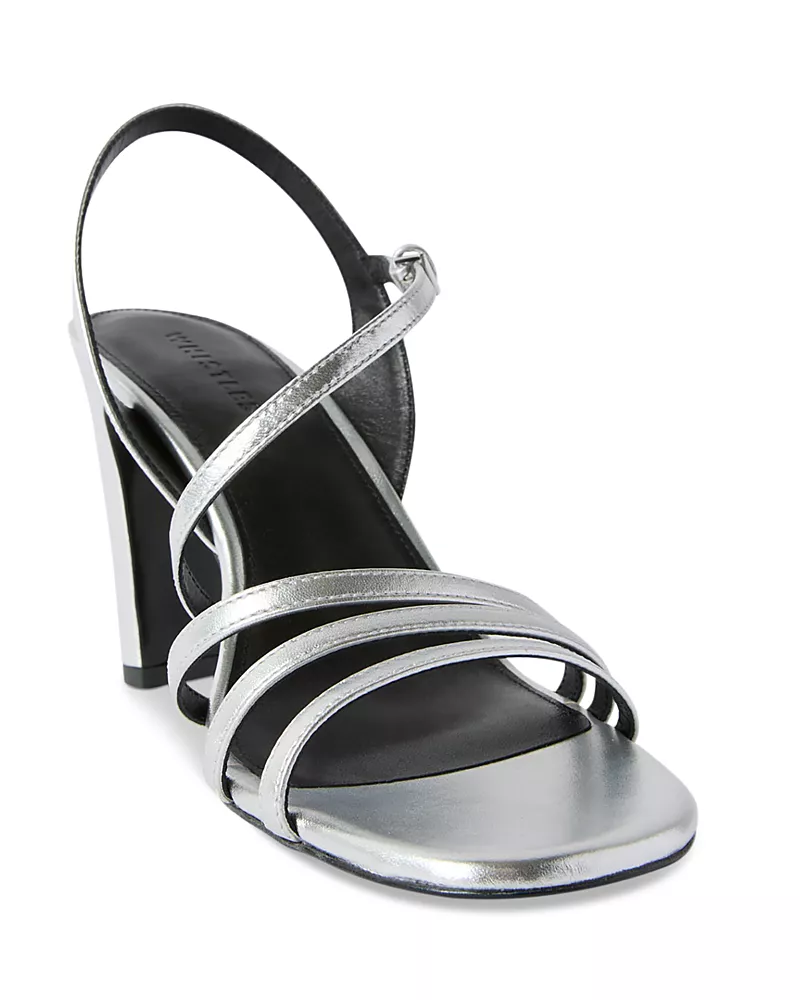 Whistles Women's Strappy Leather Slingback Sandals