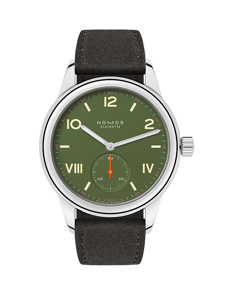 Nomos Club Campus All Olive Watch, 36mm In Green