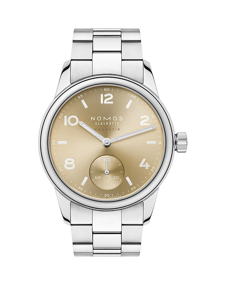 Nomos Club Sport Neomatik Watch, 34mm In Gold