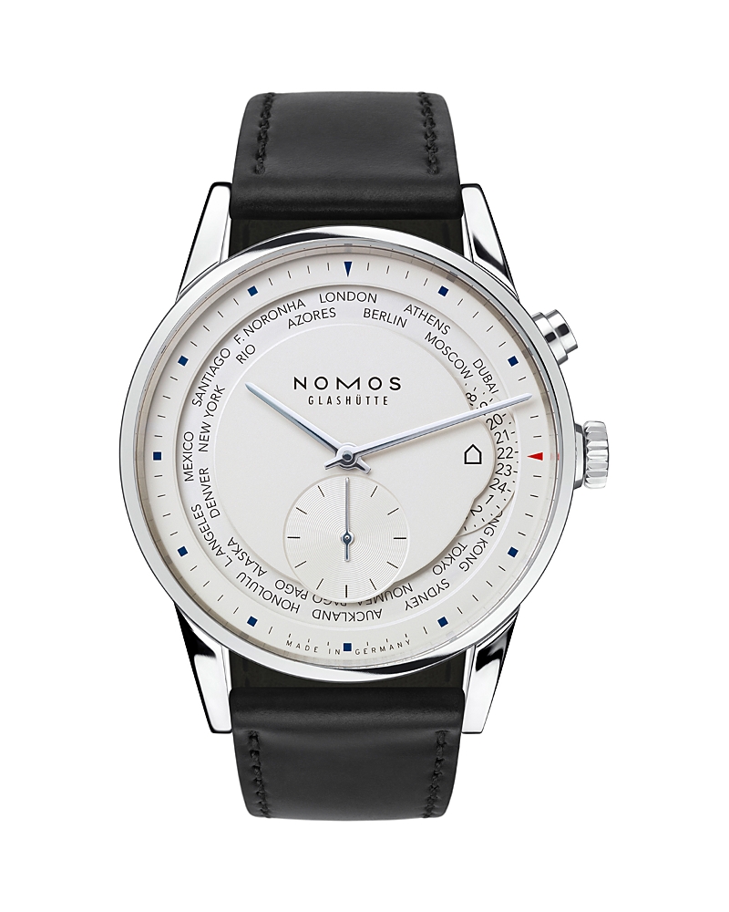 Nomos Zurich Worldtimer Watch, 40mm