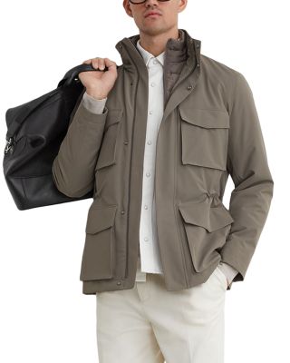 Glick Zip Through Jacket, Removable Hood & Padded Gilet