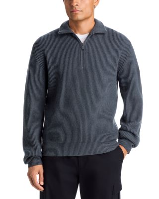 McKinney Quarter Zip Knit Merino Wool Sweater