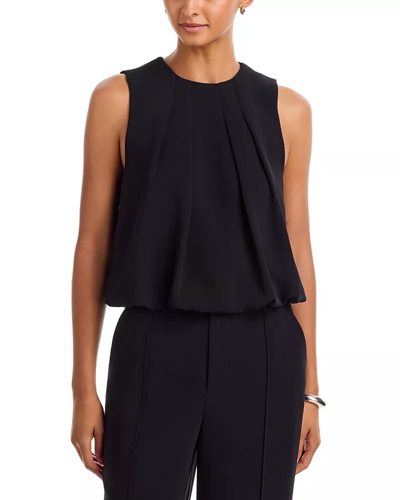 Cinq a Sept Avira Pleat Front Top