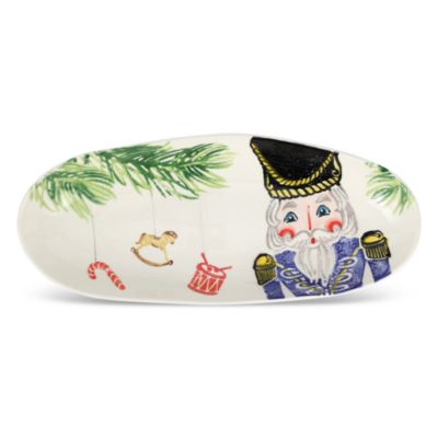 Nutcrackers Small Narrow Oval Platter