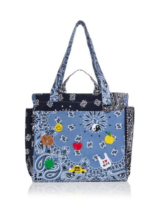 Picnic NYC Icons Embroidered Cotton Tote