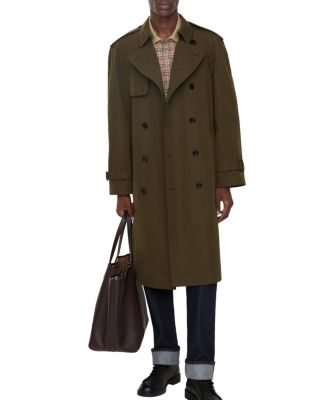  Long Lightweight Cotton Trench Coat