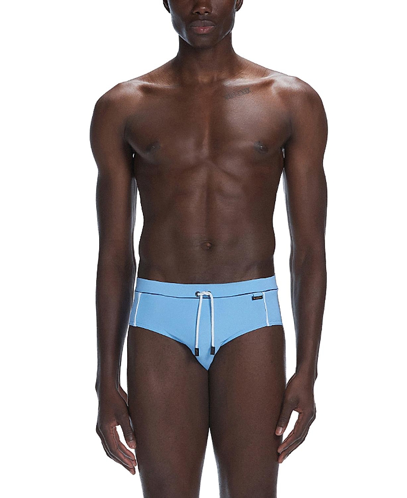 Moeva Ricardo Men Slip Swimwear Brief In Blue