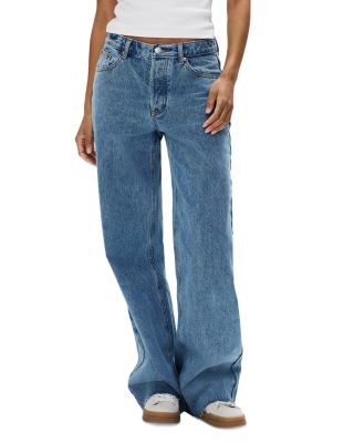 Vintage Low Rise Baggy Jeans in Vintage Wash
