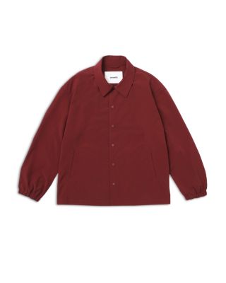Point Collar Logo Coach Jacket