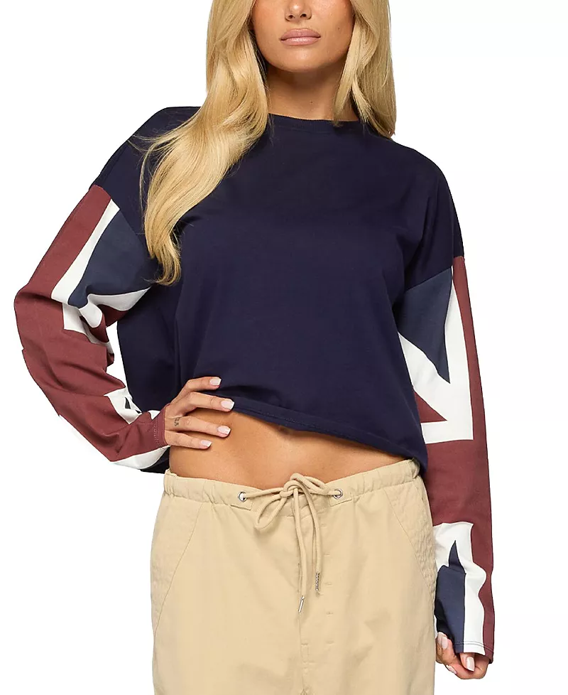 Edikted Uk Muse Long Sleeve Top