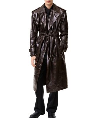  Long Check Hoxton Trench Coat