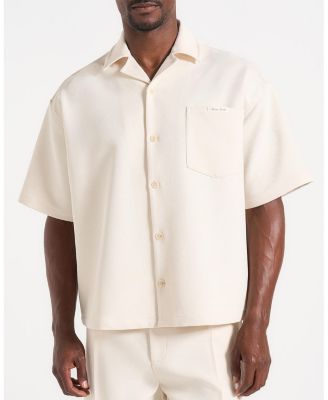Brook Unisex Signature Twill Boxy Shirt
