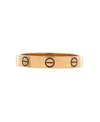 Love Wedding Band Ring 18K Gold