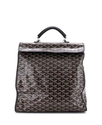 Saint Leger Briefcase Backpack Coated Canvas