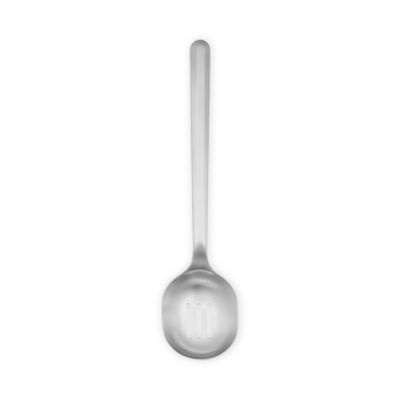 Signature Stainless Steel Slotted Serving Spoon