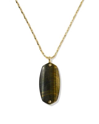Danielle Stone Pendant Necklace, 32"