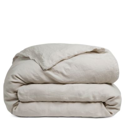 Linen Duvet Cover Set, Full/Queen