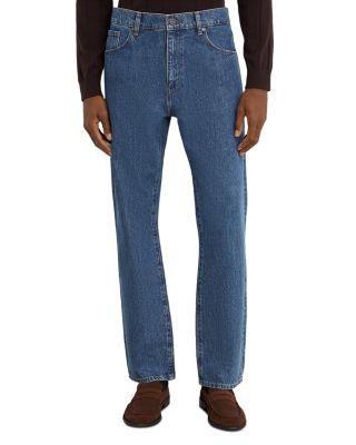 Reiss Freddie Barrel-Fit 31.1 Jeans in Indigo Blue Wash