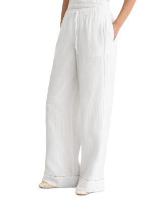 Rue Cotton Wide Leg Pants 
