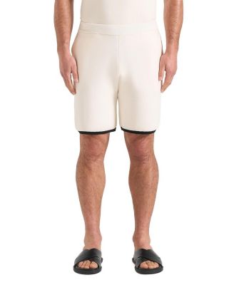 Regis Contrast Detail Knit Shorts