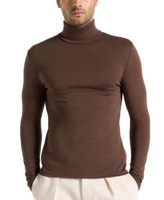 Ts006 Long Sleeve Roll Neck Top